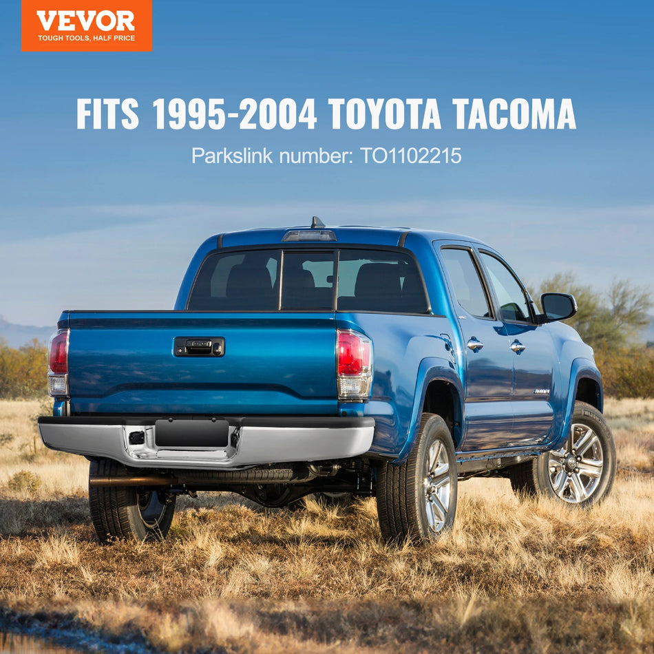 Zderzak tylny VEVOR do Toyoty Tacoma 1995 2004 Chromowany