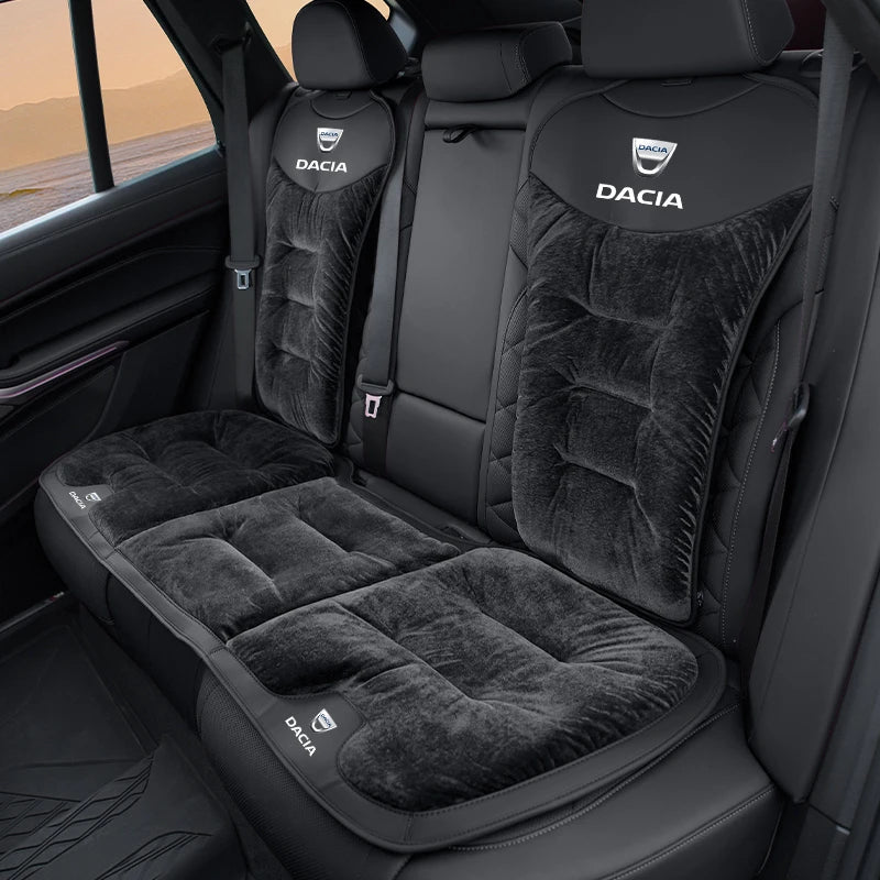 Dacia Duster Autostoelkussen en Winter Warme Rugleuninghoes