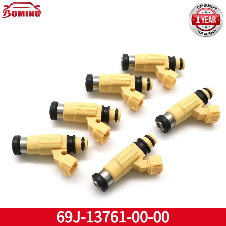 Fuel Injectors Nozzles for Yamaha F200-F225 Outboard 2002-2012 CDH240 4/6 Pieces