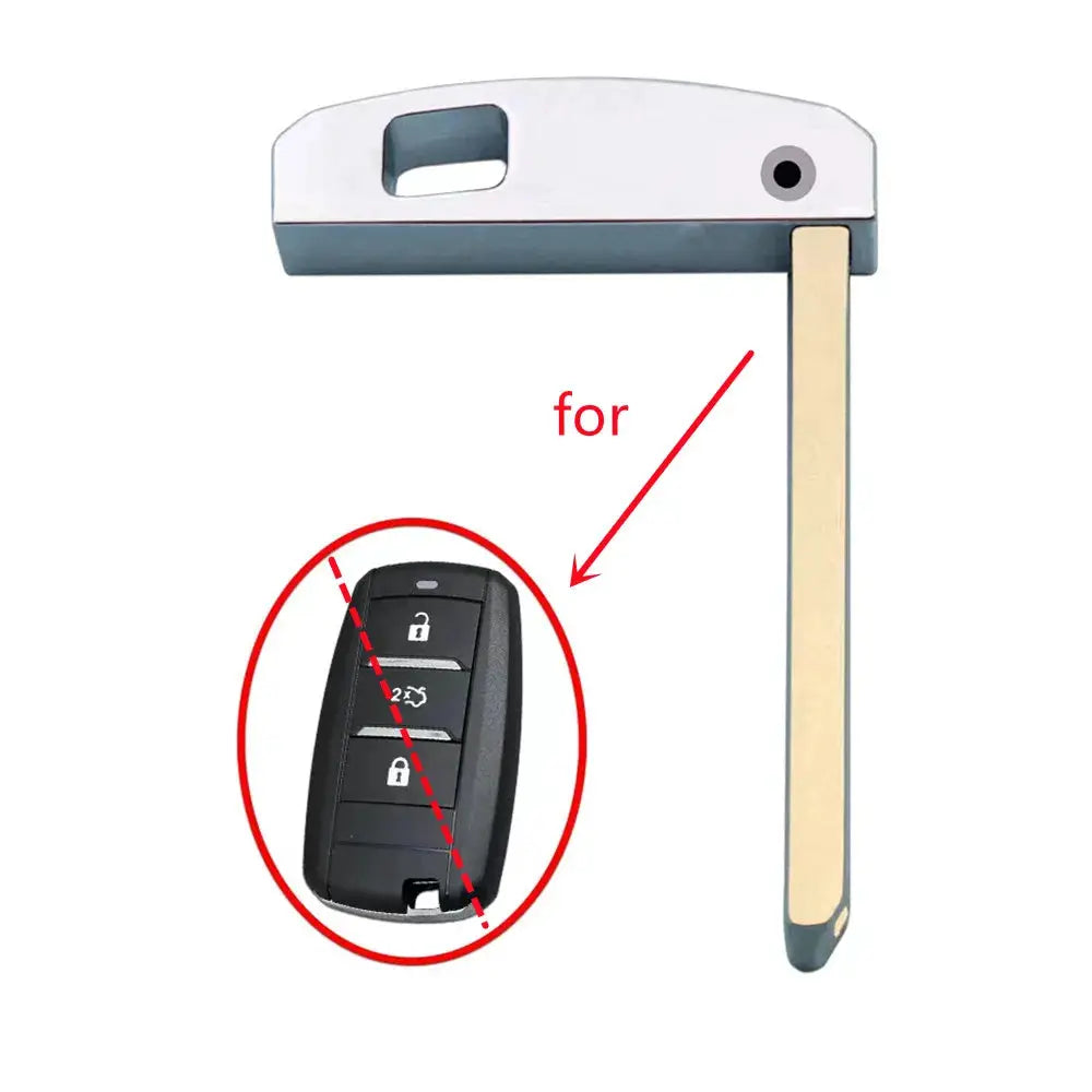 1 pcs Emergency Insert Small Smart Key Blade for Changan CS75 Smart Card Key by InterCyprus Trading Ltd