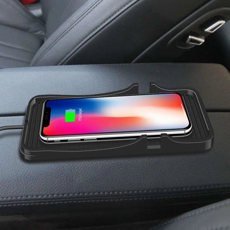 15W Wireless Car Charger Dock Pad &ndash; Fast Wireless Charging