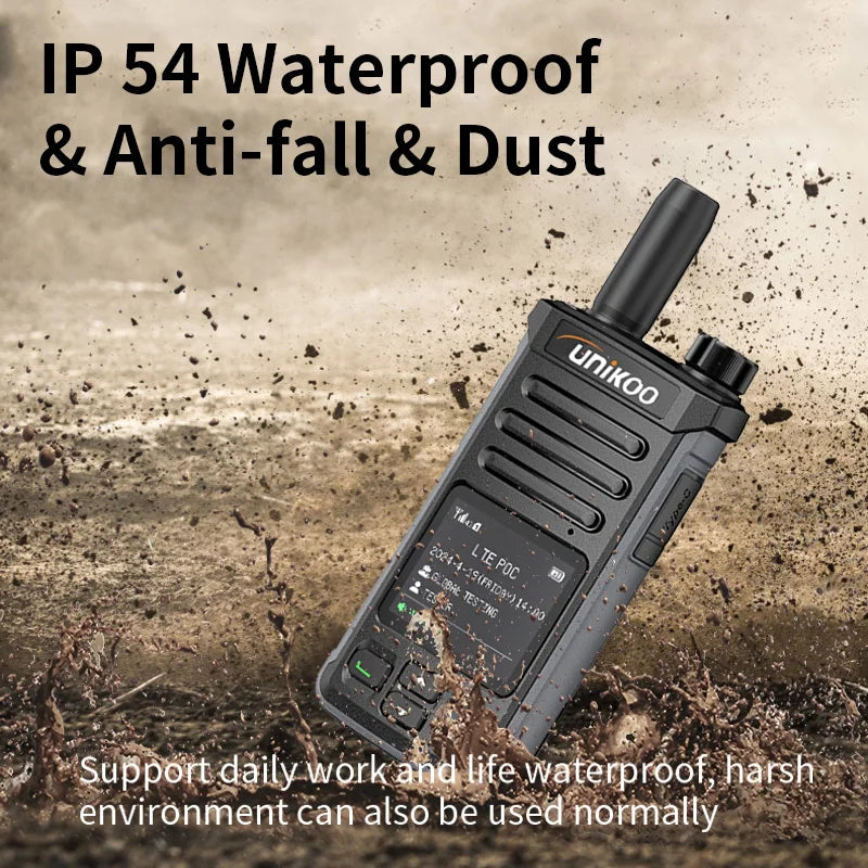 Unikoo PN406 Walkie Talkie &ndash; Long Range 4G Network Communication