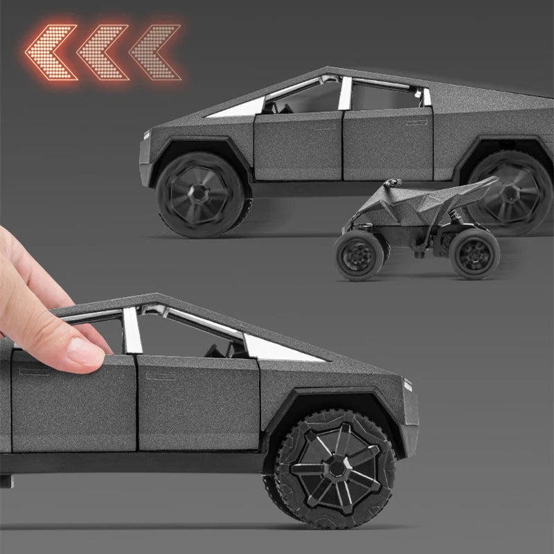 1/32 Scale Alloy Pickup Truck with Sound and Light Features