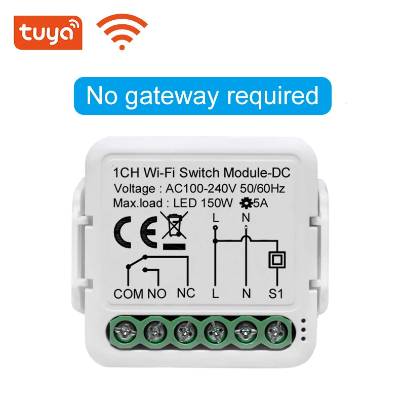 Tuya Wifi Dry Switch Zigbee Module &ndash; Works With Alexa WiFi Version