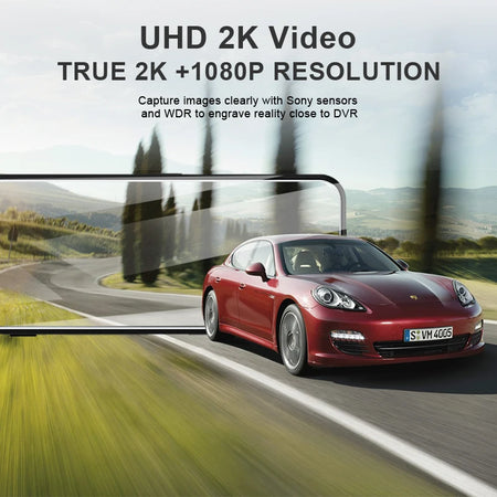 ACCEO A45 CAR DVR &ndash; 11.28 Inch Touch IPS 2.5K Rear Camera