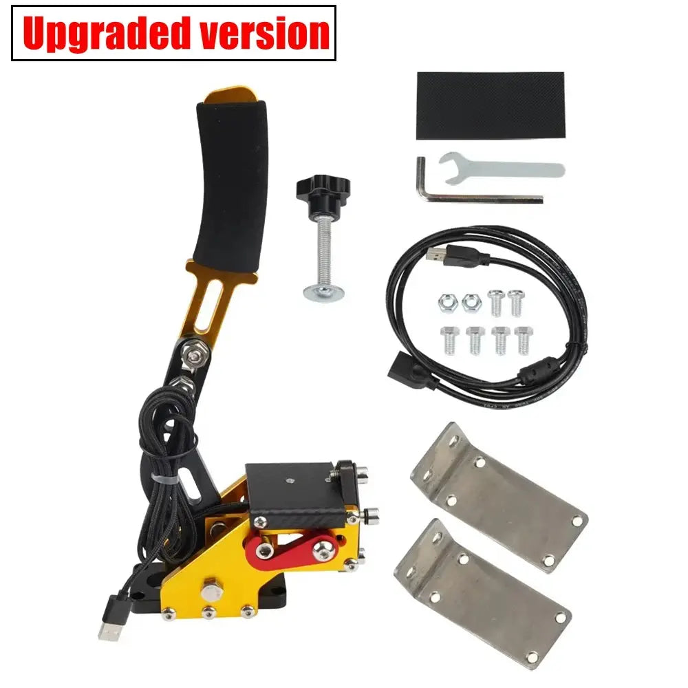 Brake System USB Handbrake For Logitech G29/G27/G25 PC Hall Sensor Rally SIM Racing Games T300 T500 by InterCyprus Trading Ltd