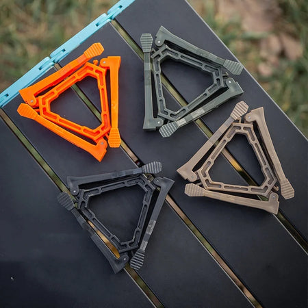 Portable Gas Canister Stand &ndash; Sturdy Universal Tripod Base for Outdoor Cooking
