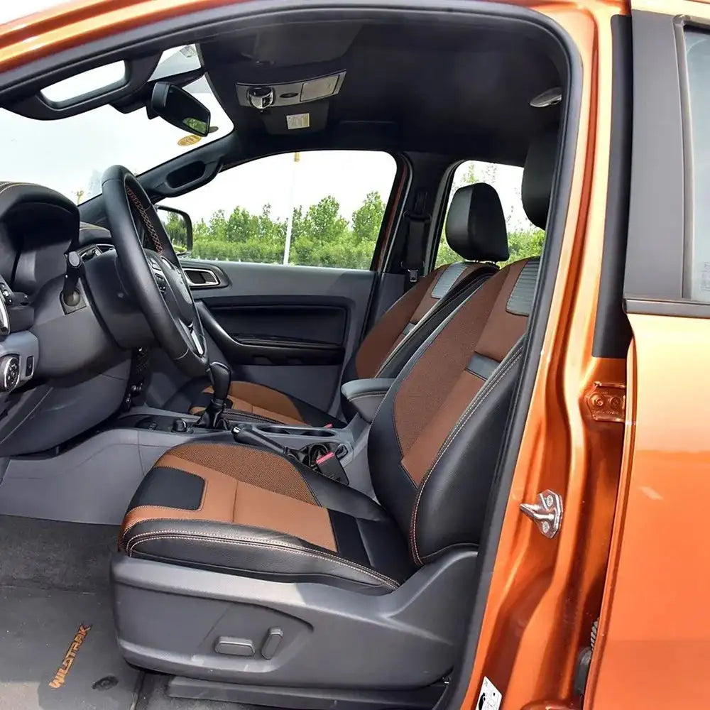 Ford Ranger Nappa Leather Front Seat Covers For 2 Seats