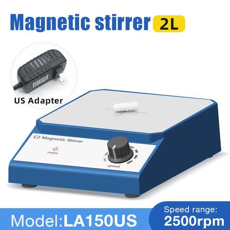 C2 Magnetic Stirrer &ndash; Electronic Speed Control 2500 RPM US Plug