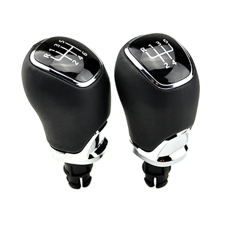 Gear Shift Knob, Gaiter, Boot Cover Collar for Skoda Octavia A7 MK3 5/6 Speed by InterCyprus Trading Ltd