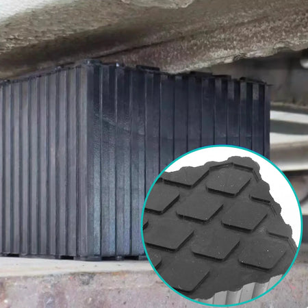 2Pcs Rubber Jack Pad Shock-Absorbing Support For Car Jacks Lifting Equipment Elastic Blocks Accessories by InterCyprus Trading Ltd
