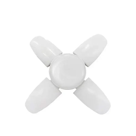 28W E27 Fan Shaped Foldable LED Bulb &ndash; Bright White Light with Wide Beam Angle
