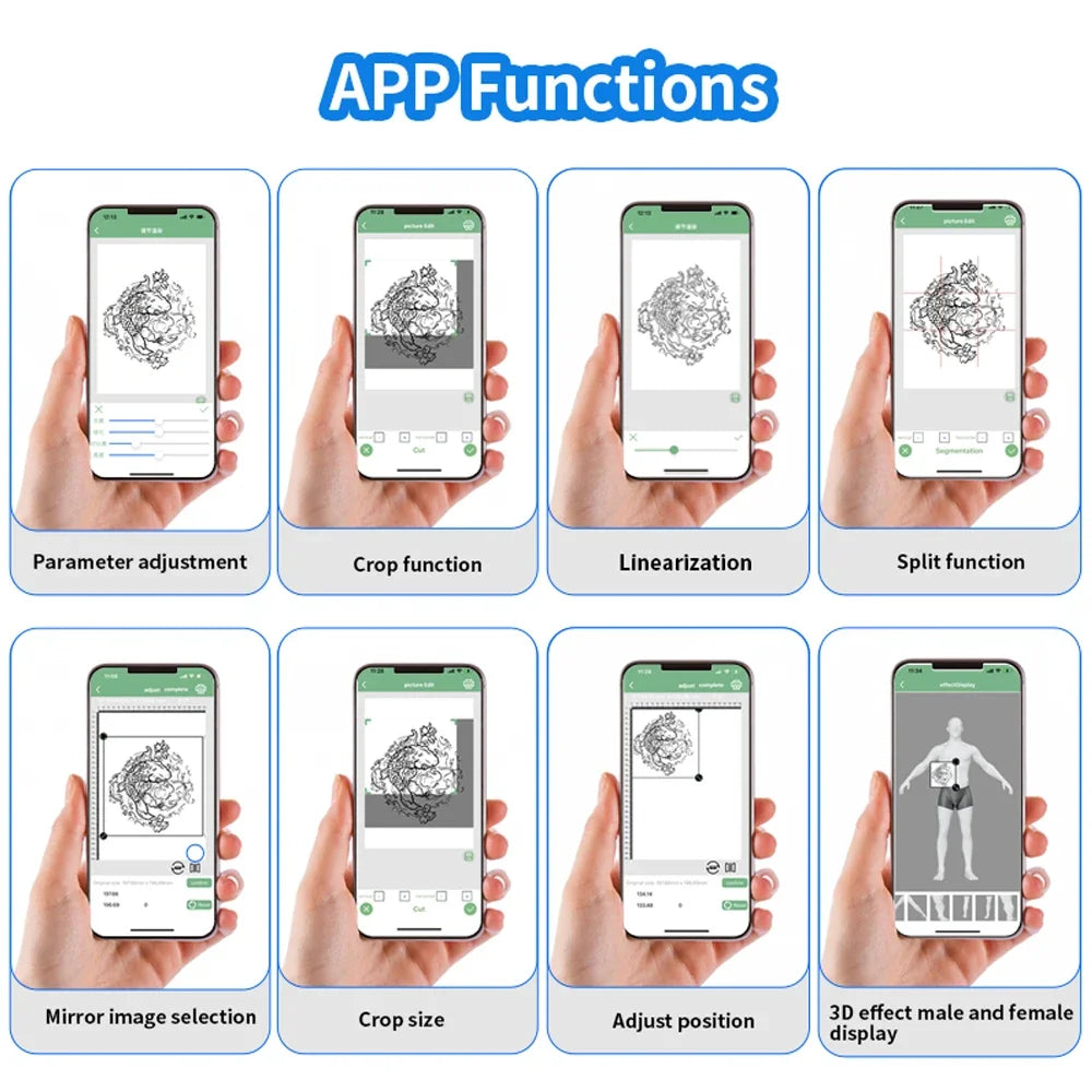 Ats886 A4 Tattoo Thermocopier &ndash; Wireless Bluetooth Transfer