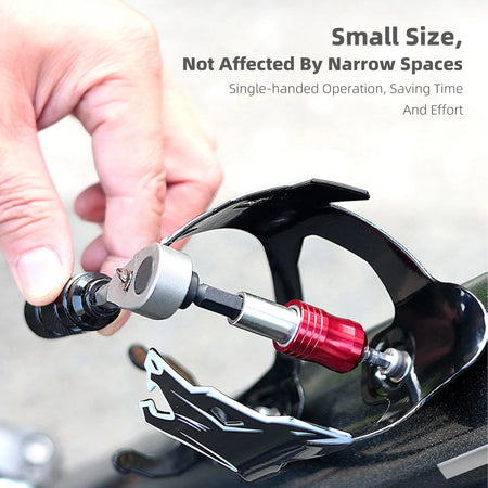 72-Tooth Ratchet Bike Tire Kit &ndash; Portable Tools Kit