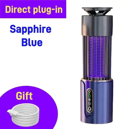 Electric Mosquito Lamp 2 In 1 &ndash; 2 In 1 Trap And Zapper Blue Direct plug / spain