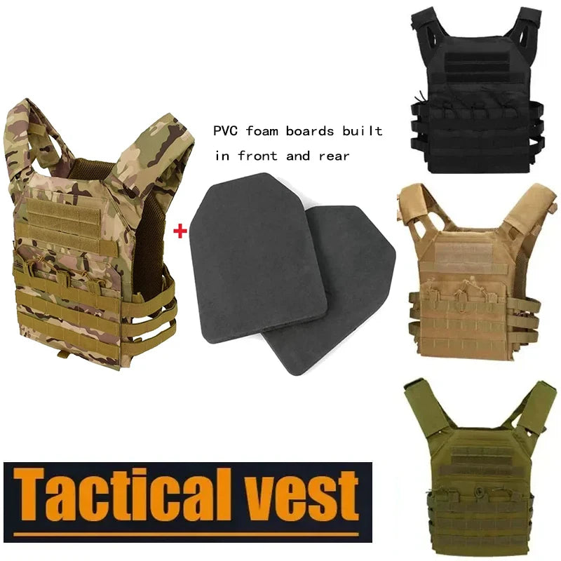 600D Molle Plate Carrier JPC Vest &ndash; Lightweight EVA Foam