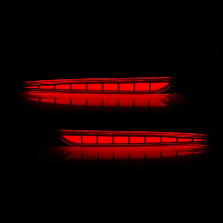 For Ford Mondeo Fusion 2013 2014 2015 2016 2017 2018 LED Rear Bumper Reflector Lights Brake Warning Dynamic Turn Signal Lamp 12V by InterCyprus Trading Ltd