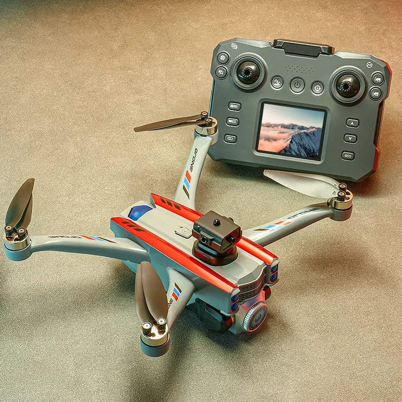 K17Max Mini RC Drone - 4K HD Dual Camera With Screen