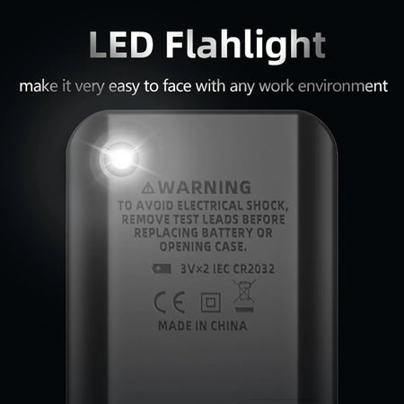 BSIDE ADMS9LN Voltage Tester &ndash; 3.5 Inch Large LCD Display