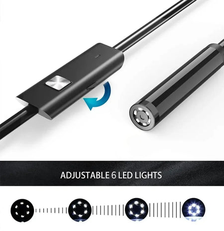 7.0MM TYPE-C Waterproof Endoscope Camera with Adjustable LED Lights