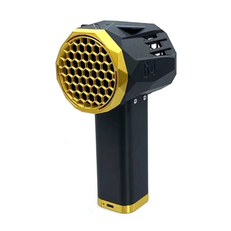 X64 Mini Turbo Fan Thrust 1400G - High Power Duct Fan Golden