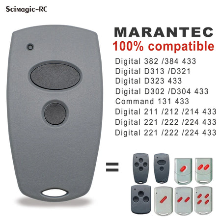 Marantec Garage Door Remote Control D302/D304 - 868MHz &amp; 433MHz Duplicator