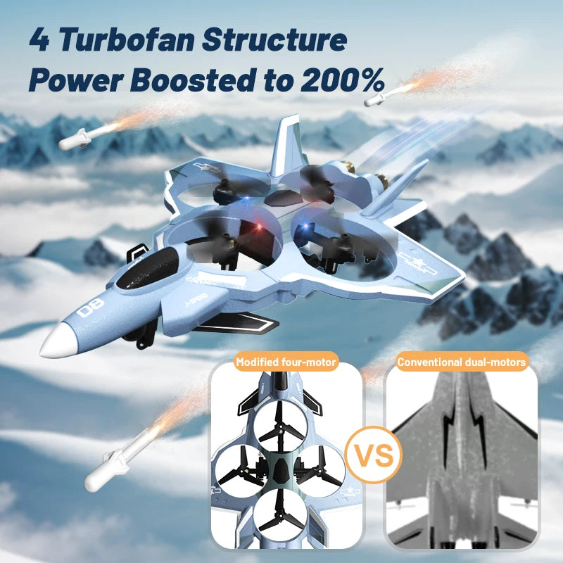 JJRC 2024 H121 Stunt Performance Drone - 8K Camera Foam