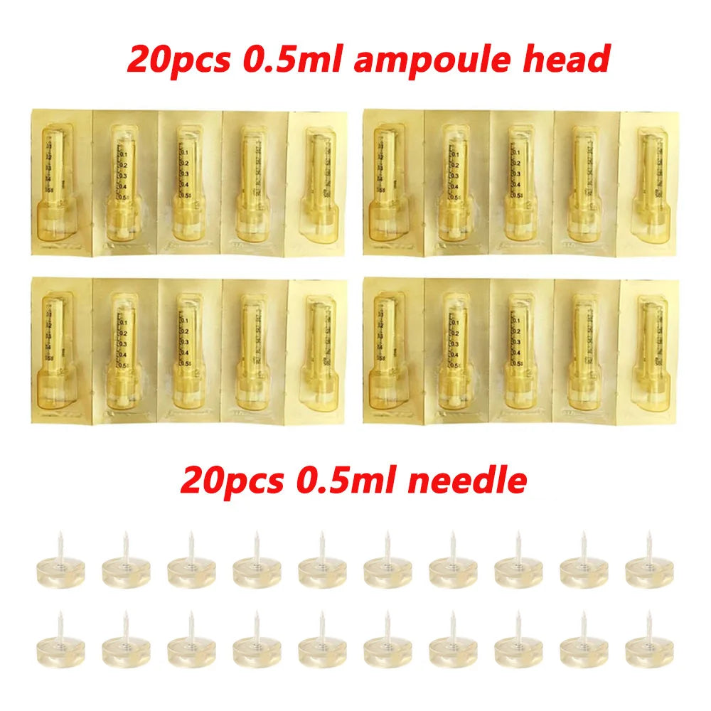 2 In 1 High Pressure Hyaluronic Pen - Anti Wrinkle Lifting as show B