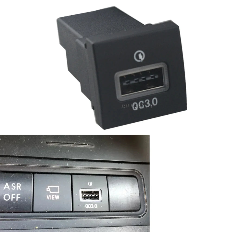 Auto-Ladebuchse mit QC3.0 PD USB für Volkswagen Jetta 5 MK5 Golf Scirocco