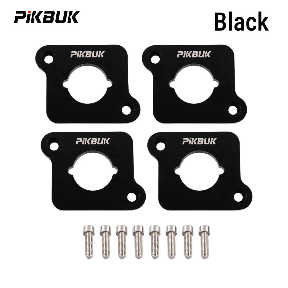 PIKBUK 4 Pcs Aluminum Coilpack Adapter Plates Billet For Audi A3 S3 A4 A6 TT R8/TFSI Ignition Coils 8L Golf 1.8T RS4 S4 B5 by InterCyprus Trading Ltd