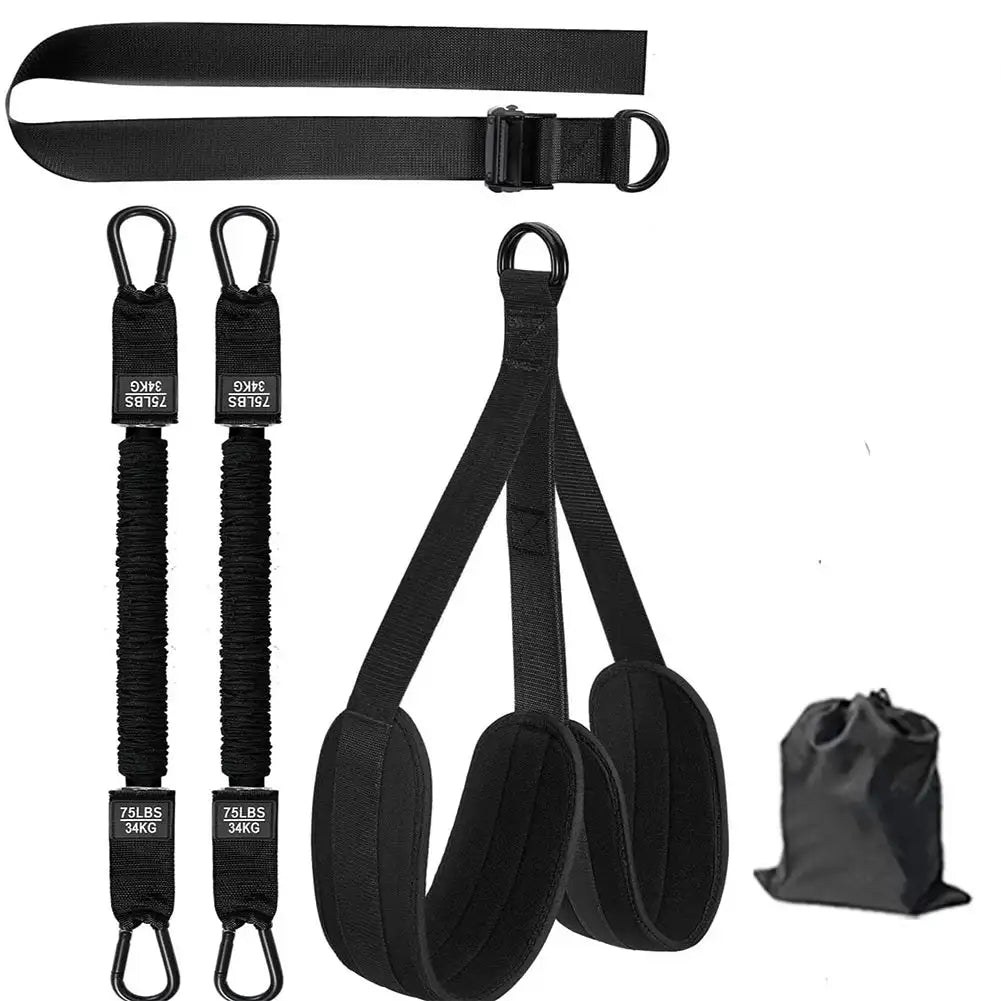Mojoyce Heavy Duty Pull Up Assistance Resistance Bands Black 150 LBS