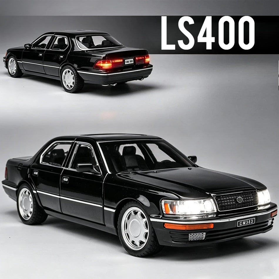 1:24 Merilo Diecast Avto LS400 ES300H Zadaj Potegnite Vrata Odprta