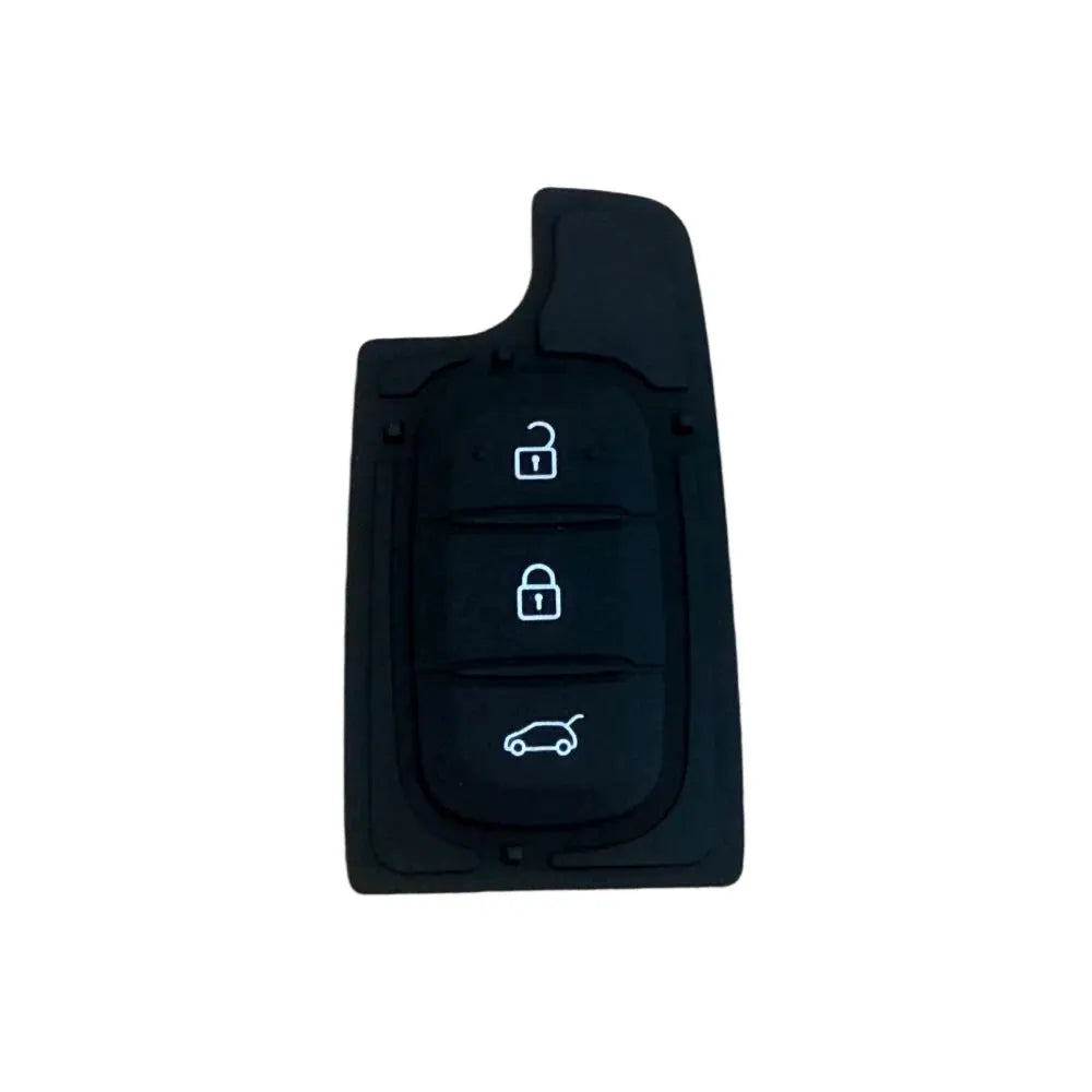 10pcs/lot 2/3 Buttons Rubber Button Pad Replacement for Renault 2 Buttons Remote Key Shell by InterCyprus Trading Ltd