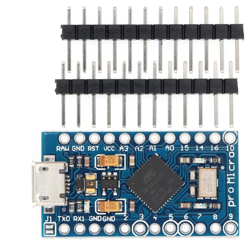 SAMIROB Pro Micro ATmega32U4 &ndash; Enhanced Performance for Arduino Projects Micro USB 3-6V