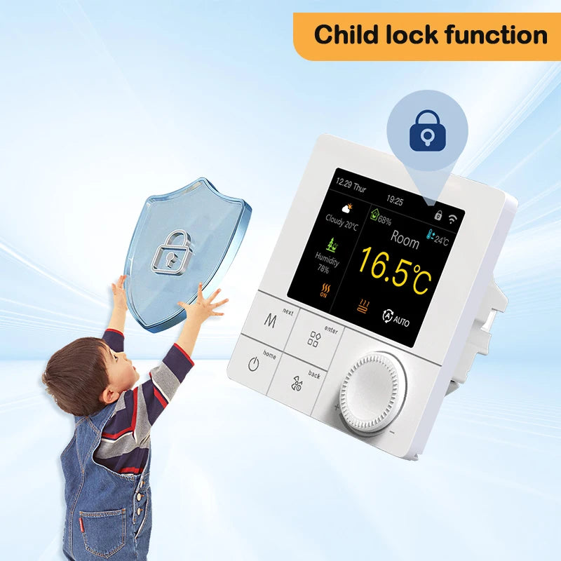 EZAIOT Floor Heating Thermostat &ndash; Smart Remote Control