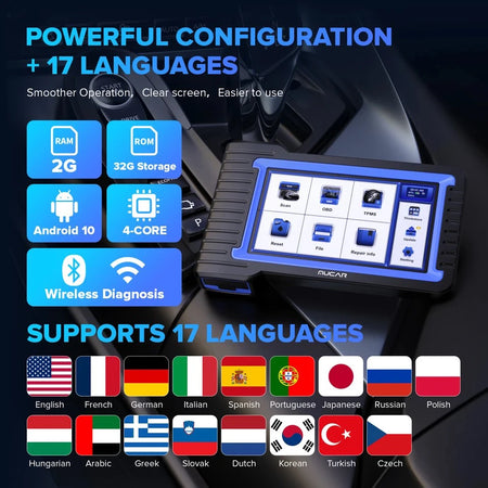 MUCAR VO7S VO7 &ndash; Bidirectional ECU Coding and CANFD OBD2