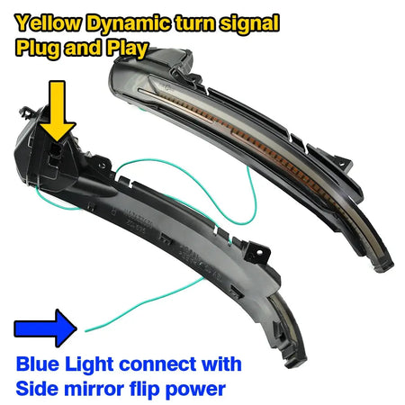 LED Dynamic Turn Signal Lights for Audi A6 C7 C7.5 4G S6 RS6 by InterCyprus Trading Ltd