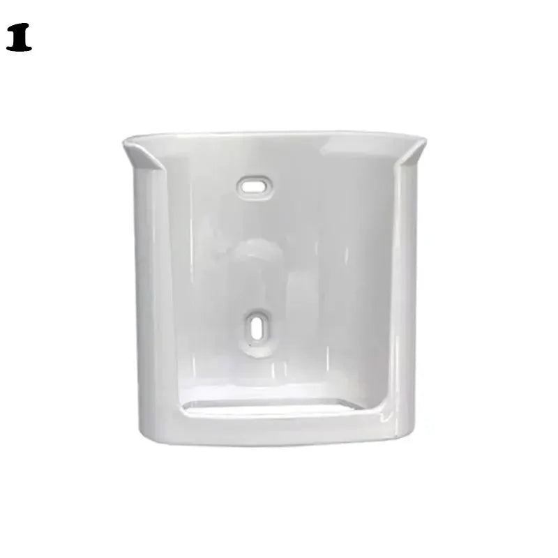 Air Conditioner Remote Holder White Remote Controller Holder Bracket Holder by InterCyprus Trading Ltd