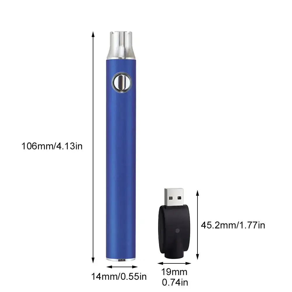 Cordless USB Soldering Pen 5V 8W Rechargeable Temp Control 1100 mAH blue