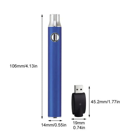 Cordless USB Soldering Pen 5V 8W Rechargeable Temp Control 1100 mAH blue