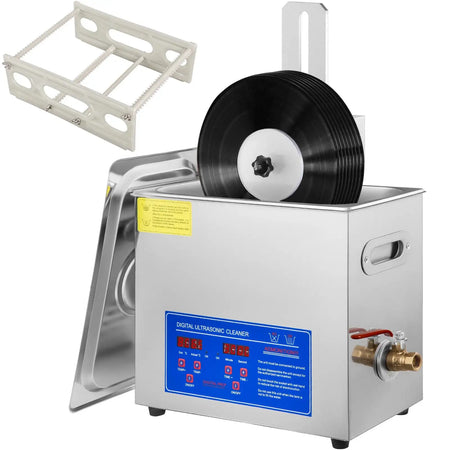 Ultrasonic Vinyl Cleaner 6L 40KHz 180W Home Use