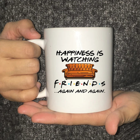Friends Porcelain Travel Beer Coffee Mug - Eco Friendly