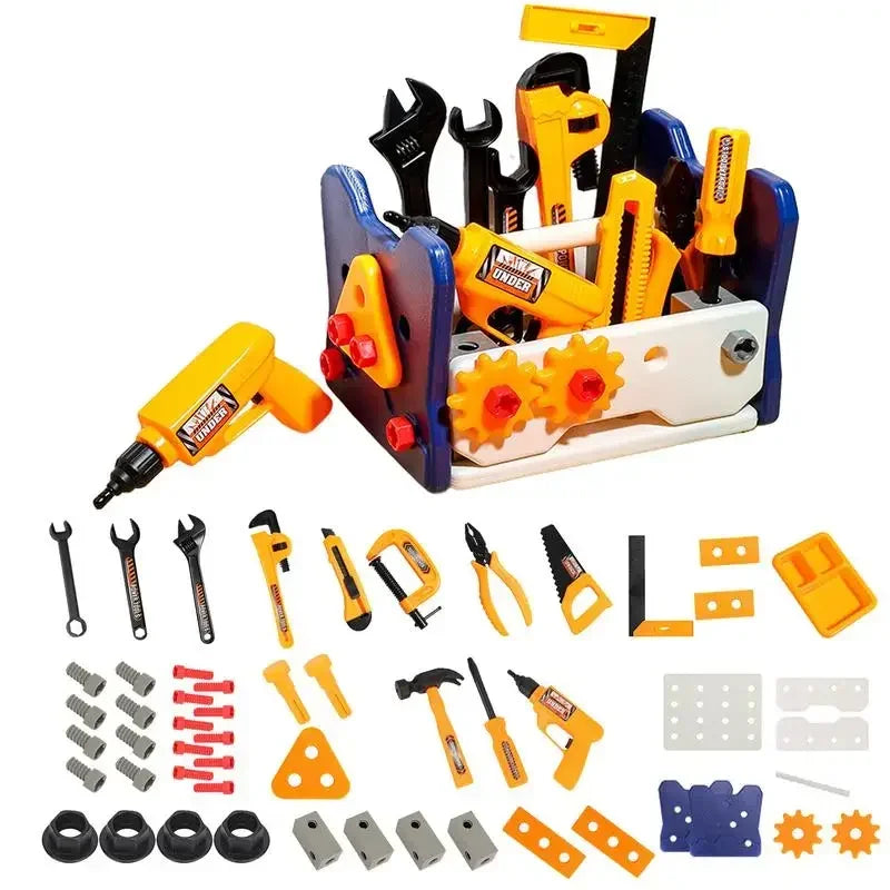 Screw Blocks Set Pretend Tools &ndash; 40Pcs Kids Repair Tool Set