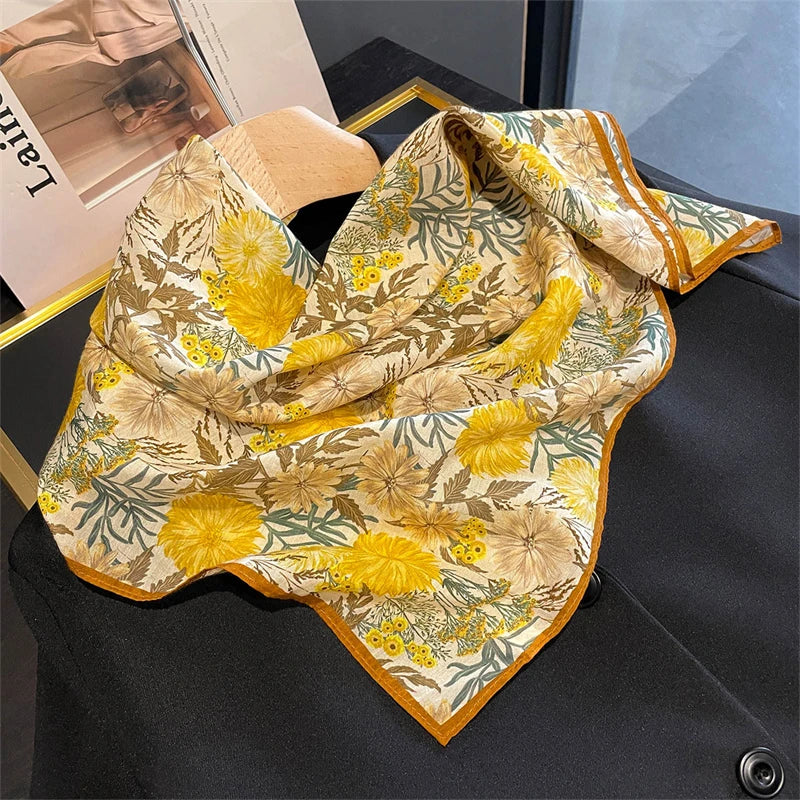 Women Silk Scarf 2025 &ndash; Multifunctional Elegance