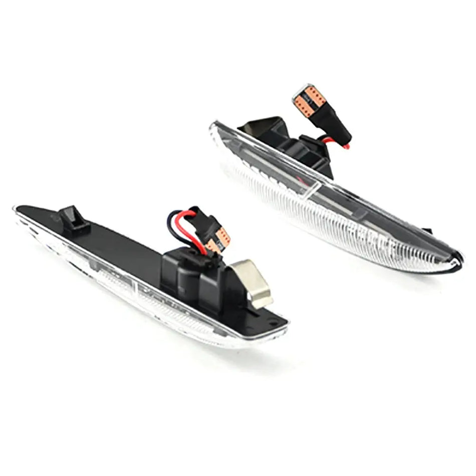 Side Marker Lights With Dynamic LED for BMW 7 Series E65 E66 E67 E68 by InterCyprus Trading Ltd