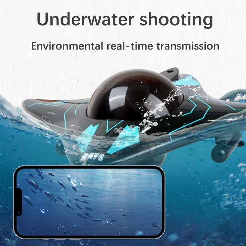 Bionic Devilfish Mini RC Boat &ndash; Real Time Remote Control