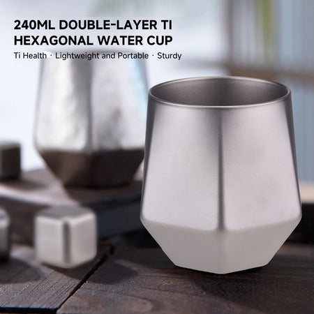 Camping Coffee Cup Lightweight 240ML &ndash; Vacuum Insulated