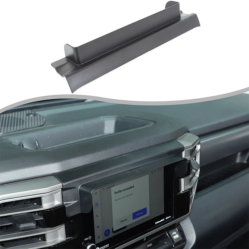 Αυτοκόλλητα μαύρης οθόνης από ABS για Toyota Tundra 2022