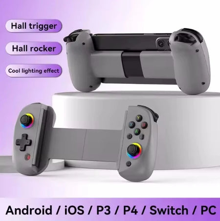 AyeBeau Wireless Bluetooth Game Controller &ndash; Versatile Compatibility for Mobile and Console Gaming Gray