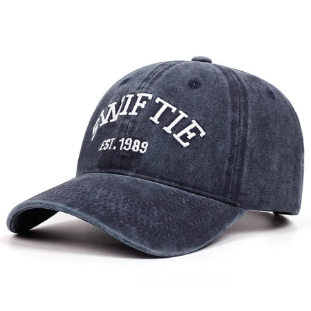 Vintage 1989 Embroidery Baseball Cap - Unisex Cotton Dad Hat